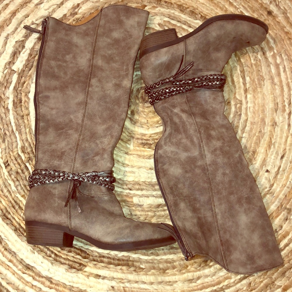 Knee high boots